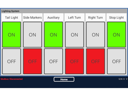 Captura de tela do software do Virtual Tractor AW Dynamometer